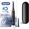 PROCTER & GAMBLE SRL Oral-B iO6 Spazzolino Elettrico Ricaricabile Nero Con Custodia Da Viaggio