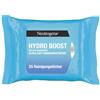 KENVUE ITALIA SPA Neutrogena Hydro Boost 25 Salviette Struccanti, Salviettine struccanti per trucco waterproof