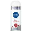 NIVEA (BEIERSDORF SpA) Nivea Dry Comfort Deodorante Roll On 50 ml, Deodorante antitraspirante 72h con formula Dual Active