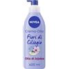 NIVEA (BEIERSDORF SpA) Nivea Crema-Olio Fiori di Ciliegio & Olio di Jojoba 400 ml, Crema corpo idratante 48h e profumata