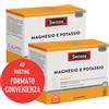 HEALTH AND HAPPINESS (H&H) IT. Swisse - Magnesio E Potassio 2 Confezioni Da 20 Bustine - Integratore Per Stanchezza E Affaticamento