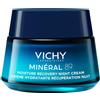 VICHY (L'Oreal Italia SpA) Vichy Minéral 89 Crema Notte Idratante Effetto Rigenerante con Melatonina Pura 50ml