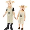 amscan 9914634 - Costume da Dobby per la Giornata Mondiale del Libro, con licenza ufficiale, età: 0-6 mesi