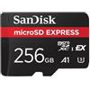 Sandisk 256GB Scheda di memoria Sandisk MicroSDXC Nero Rosso [SDSQXFN-256G-GN4NN]