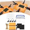 Kit di pulizia per carte collezionabili, clip a molla, dischi in acrilico,