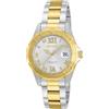 Invicta Pro Diver - Orologio da Donna in Acciaio Inossidabile con Movimento al Quarzo, Bicolore/Argento - 38 mm
