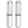 QUARKZMAN Cerniere per Porte Pesanti, 2pz 1-1/2 Lungo 25/64 Dia - Cerniera per Porta in Acciaio Inox Cerniera per Porta per Cancello Metallico, Porta Battente, Dia 13/64 Perno