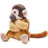 Uni-Toys - Scimmietta con braccio a clip - 18 cm (altezza) - scimmia di peluche - peluche