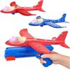 Philivivi Confezione da 3 giocattoli per aereo con pistola a catapulta a LED, per bambini 4-12 anni, giocattolo all'aperto e regalo di compleanno per ragazzi e ragazze