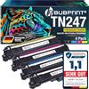 Bubprint TN-247 compatibile per toner Brother TN-243CMYK TN247 per Brother MFC-L3750CDW DCP-L3550CDW MFC-L3770CDW HL-L3210CW HL-L3230CDW DCP-L3510CDW HL-L3270CDW MFC-L3710CW L3710CW CW L37 7 Set di 4