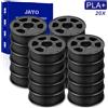 JAYO 20KG Nero PLA+ 1,75mm Filamento per stampante 3D PLA 1,1KG Elevata tenacità