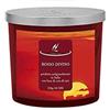 HYPNO CASA - Candela in Vasetto di Vetro, 200 gr. (Rosso Divino)