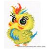 Magic Needle 10-31 - Schema punto croce con pappagallo in cotone, multicolore, 11 x 16 cm