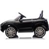 Pilots Kids Auto Elettrica per Bambini Porsche Cayenne 12V Nero con Telecomando