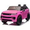 Pilots Kids Auto Elettrica per Bambini Range Rover 24V 2 Posti Rosa Telecomando