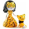 Djeco Giocattolo di marca Djeco T&G. Modello Arty Toys Féline & Léo