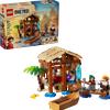 Lego 75636 LEGO One Piece La Capanna del Villaggio Foosha Luffy, Shanks e Makino