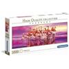 Clementoni Puzzle 1000 Pezzi Clementoni - Panorama - Flamingo Dance