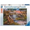 Ravensburger Puzzle 3000 Pezzi Regno Animale