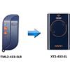 Faac TELECOMANDO RADIOCOMANDO ORIGINALE FAAC 4 TASTI 433 MHz XT4 433 SL EX MODELLO TML4-433-SLR