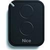 NICE TELECOMANDO RADIOCOMANDO ORIGINALE NICE 2 TASTI 433MHz FLOR-S