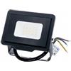 OPTONICA LED SMD FARO BLACK 10W 800LM AC220-265V 120° IP65 LUCE FREDDA 6000K