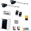 VDS KIT COMPLETO CANCELLO A DUE ANTE BATTENTI 200KG FINO A 2.5 METRI EGOKIT