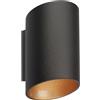 Zumaline ZUMA LINE Wall lamp SLICE WL 50603-BK/GD