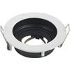 OPTONICA Spotlight Fixture Aluminium White/Black Max 35W 2013