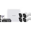 AJAX NVRKIT108B-4 Kit di videosorveglianza Ajax 8 CH. 4 telecamere bullet da 4 Mpx HD 1TB POE 4CH