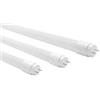 OPTONICA LED TUBE T8 VETRO 120 CM, 18W/220V, LUCE NATURALE 4500K - UN SOLO LATO DI ALIMENTAZIONE