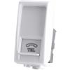 TOT PRESA TELEFONICA 828B COMPATIBILE BTICINO LIVING INTERNATIONAL E LIGHT BIANCO
