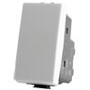 TOT INVERTITORE UNIPOLARE (16A-250V) 504B COMPATIBILE BTICINO MATIX BIANCO