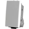 TOT PULSANTE UNIPOLARE (10A-250V) 505B COMPATIBILE BTICINO MATIX BIANCO