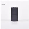 TOT DOPPIO PULSANTE (10A-250V) 827N COMPATIBILE BTICINO LIVING INTERNATIONAL NERO