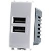 TOT PRESA USB 2A 621B COMPATIBILE VIMAR PLANA BIANCO