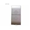 TOT DOPPIO PULSANTE (10A-250V) 827N COMPATIBILE BTICINO LIVING INTERNATIONAL ARGENTO