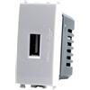TOT PRESA USB 629B COMPATIBILE VIMAR PLANA BIANCA