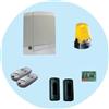 CAME KIT AUTOMAZIONE SCORREVOLE BXV 24V DC GRIGIO FINO A 400KG 001USDN4-010