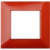 TOT PLACCA 2 POSTI COMPATIBILE VIMAR CORALLO