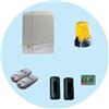CAME KIT AUTOMAZIONE SCORREVOLE BXV 24V DC GRIGIO FINO A 600KG 001USDN6-010