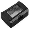 TOT PLACCA IDROBOX PER ESTERNO IP55 3P NERO COMPATIBILE BTICINO LIVING INTERNATIONAL E LIGHT