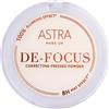 Astra Make-Up De-focus Smoothing Pressed Powder - Yellow filter correcting