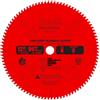 Freud LU74R010 25,4 cm 80-tooth ATB Thin Kerf taglio lama per sega con 5/20,3 cm Arbor and Permashield coating, LU74R012
