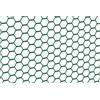 Alberts 614256 Rete in maglia esagonale, diverse lunghezze e altezze - disponibile in diversi colori, verde, Maglie 25 x 25 mm, Altezza 100 cm, Lunghezza 25 m