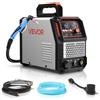 VEVOR Taglierina al Plasma, Macchina Tagliatrice al Plasma ad Arco Pilota Senza Contatto 65 A, Inverter IGBT, Display Digitale con Funzione 2T/4T Tempo PA/PT, Riparazioni Domestiche Officine