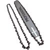 topolenashop Lama e Barra Motosega da 45cm 18 + 2 Catena Motosega da 72 Maglie, Ricambi Motosega Professionali di Alta Qualità, Kit Barra per Catena Motosega e Catene Universali, per Motoseghe Scoppio 45CC 52CC