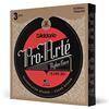 D'Addario Corde Chitarra Classica - Pro-Arte EJ45-3D - Set Corde Chitarra Acustica Nylon - Tensione Normale, 3-Pacchetto