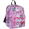 SJ GANG STYLE JAM GANG Zaino Doppio Scomparto, Rosa, Tasche multifunzione, Tasca porta borraccia, Rosa, Per bambine e ragazze, Scuola e tempo libero