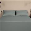 Ferò Ricamo Completo letto matrimoniale in raso